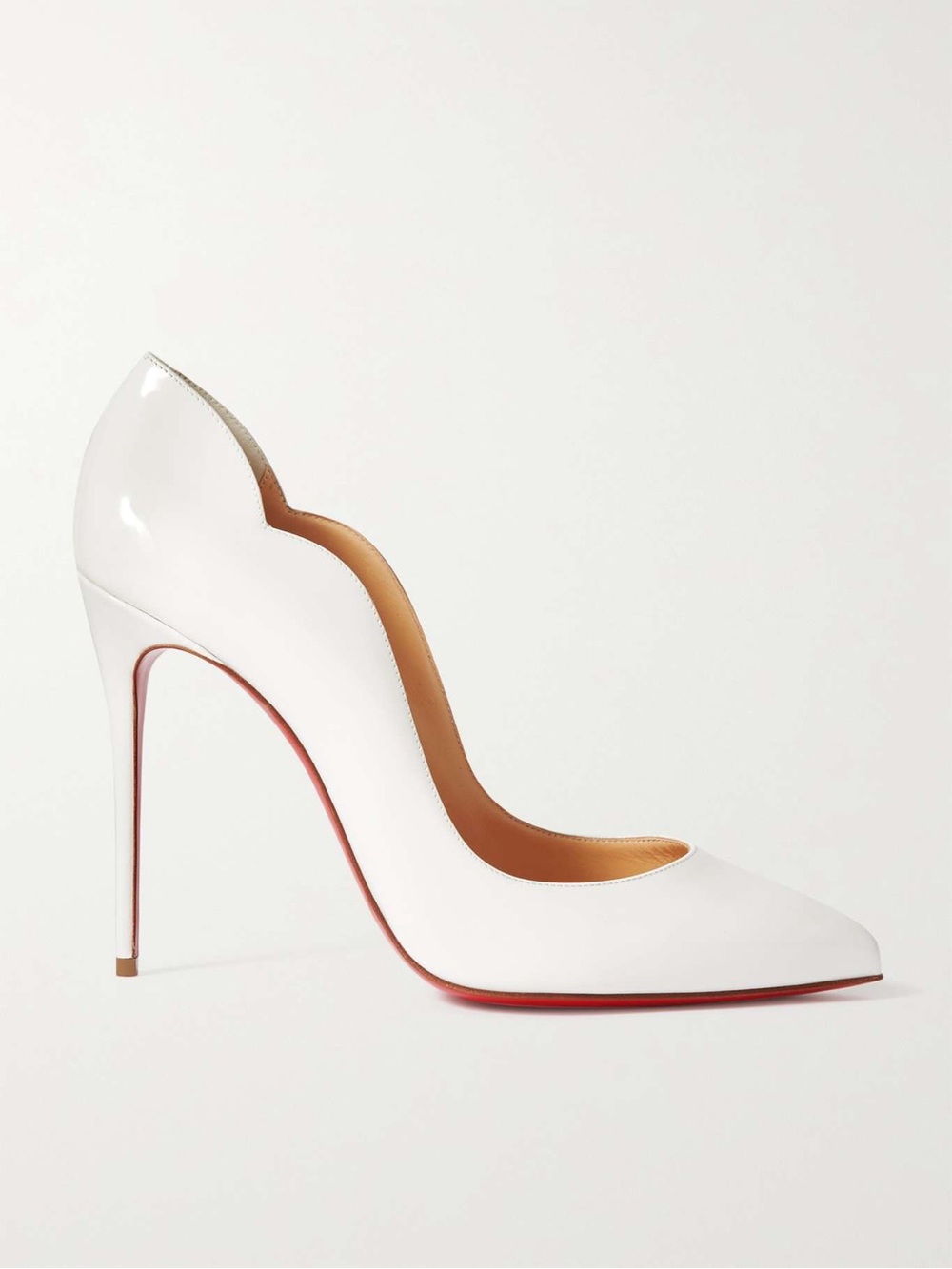 New CHRISTIAN LOUBOUTIN Hot Chick 100 patent-leather pumps 36.5 $945